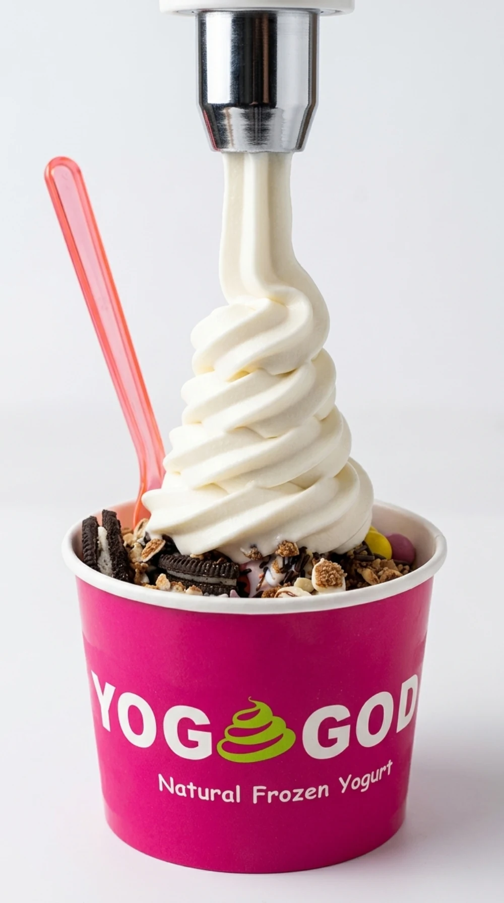 Eligiendo la base de yogur helado natural en YOG·GOOD