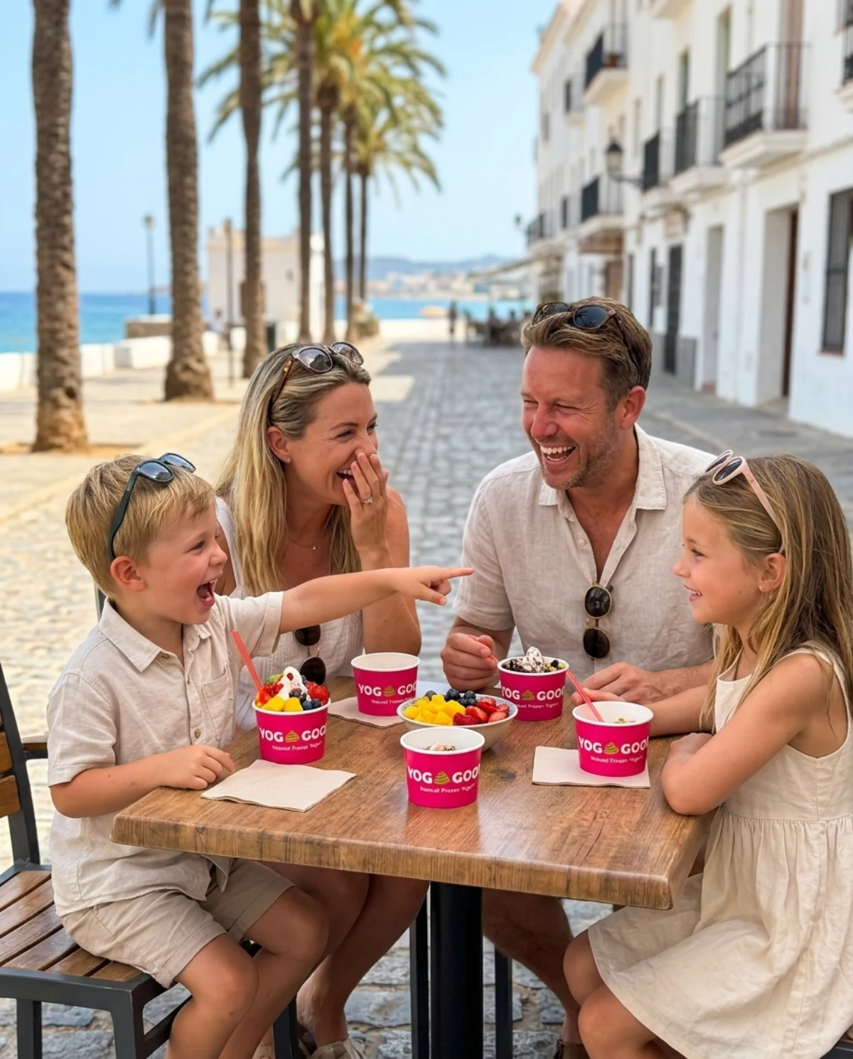 Toppings de yogur helado self-service, Sant Antoni
